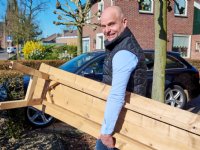 Frank van Haaren (Topigs Norsvin) heeft scherp oog voor exterieur KI-beren