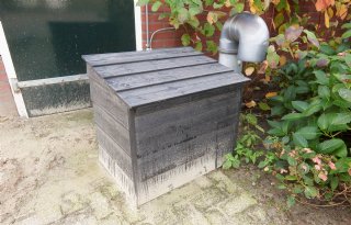 Koelbox voor sperma buiten bedrijf