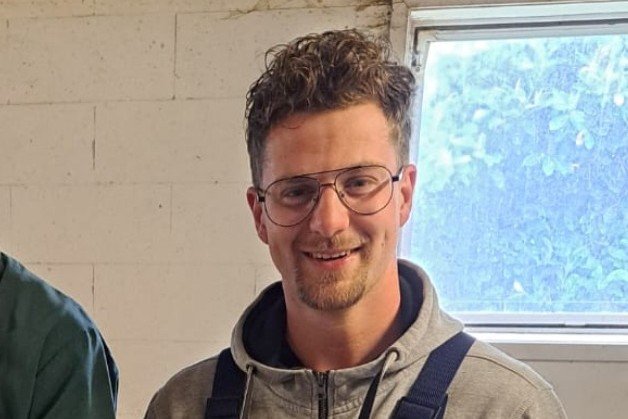 Niels Liefting heeft een gesloten varkensbedrijf in Nijkerk (GD).