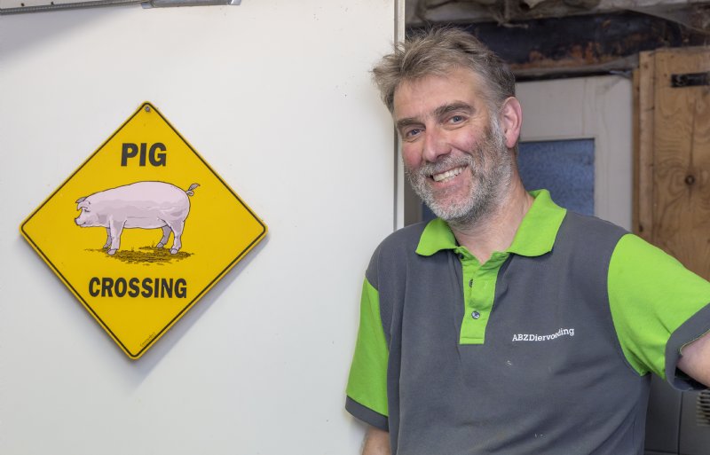 Varkenshouder Jaco Geurts houdt in Scherpenzeel 400 TN70-zeugen en 3.200 TN Tempo-vleesvarkens.